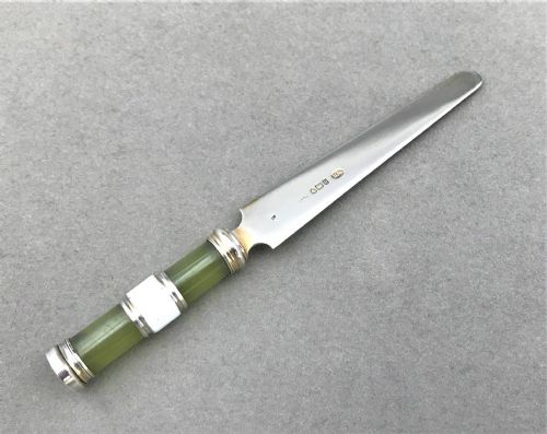 A Handsome Silver Letter Opener