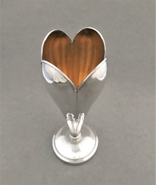 fig 1. An attractive George V silver vase