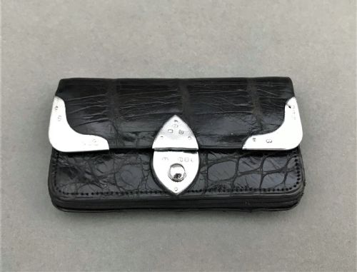 A Delightful Victorian Silver Mounted Purse