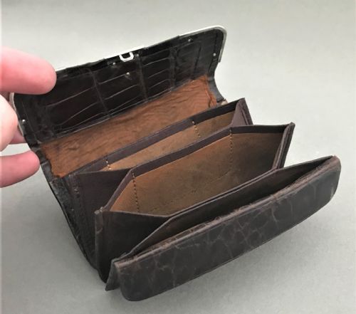 fig 2. A delightful Victorian silver mounted purse