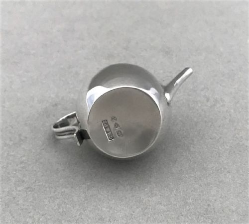 fig 1. A miniature Chester silver novelty pepperette