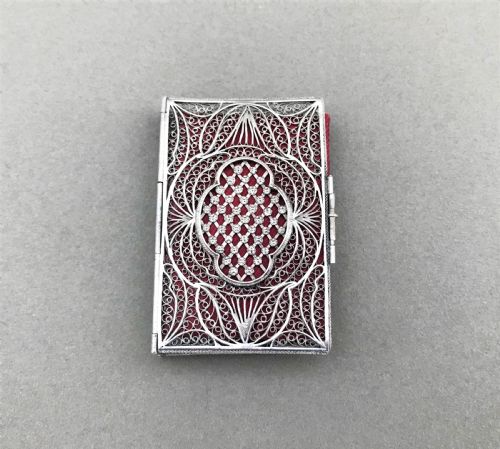 A Gorgeous Georgian Silver Filigree Needle Case
