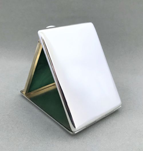 fig 1. A fabulous silver travelling photograph frame by William Comyns
