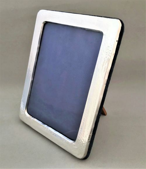 fig 1. A useful silver spot hammered photo frame