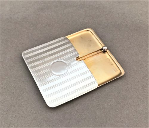 An Unusual Silver Double Stamp Case