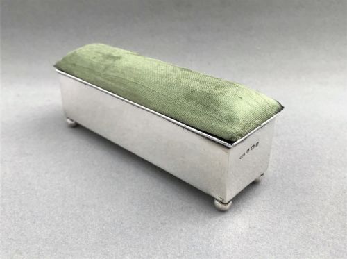A Lovely Edwardian Silver Ring Box