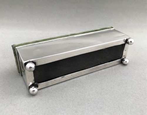 fig 1. A lovely Edwardian silver ring box