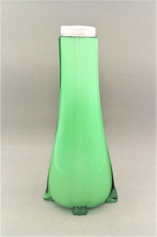 fig 1. A lovely silver mounted Art Nouveau stem vase