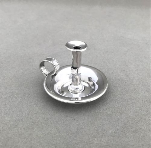fig 1. A Victorian Chester silver miniature go-to-bed