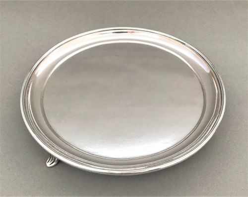 An Early 19th Century Old Sheffield Plate Salver/card Tray
