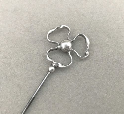 A Superb Charles Horner Silver Hat Pin