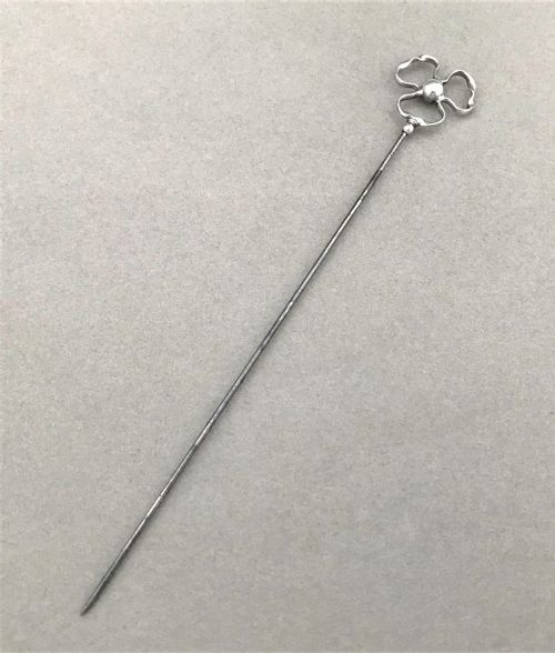 fig 1. A superb Charles Horner silver hat pin