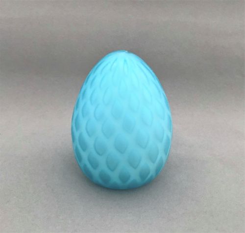 A Gorgeous Webb's Victorian Satin Glass Paper Weight