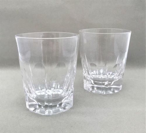 A Handsome Pair of Victorian Cut Glass Whisky Tumblers
