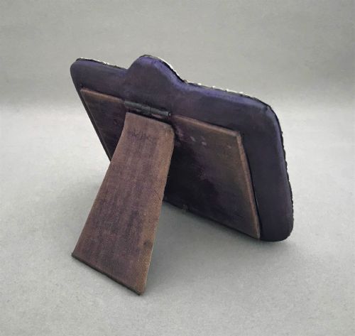 fig 1. A Victorian Chester silver landscape photo frame