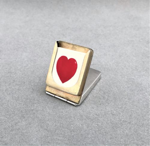 A Chester Silver Miniature Travelling Trump Marker