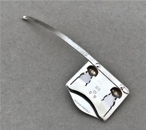 fig 1. An unusual late Victorian silver bookmark