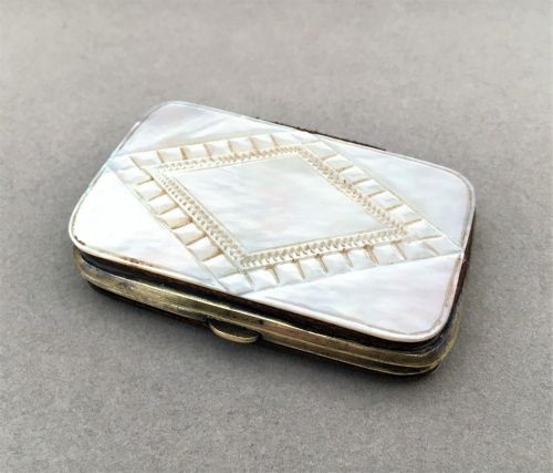 fig 1. A Charming Victorian Mother-of-pearl Purse