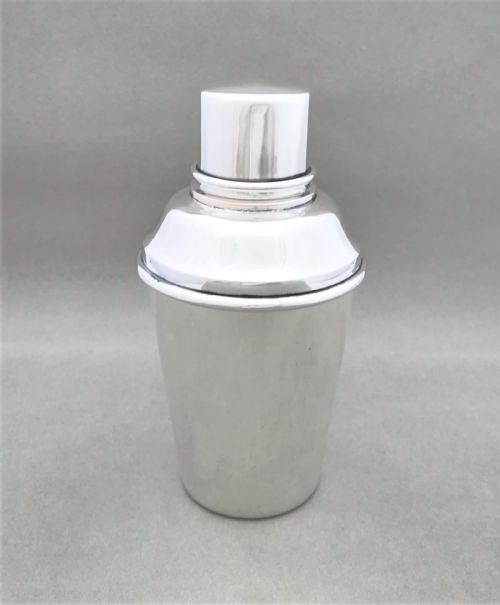 An Appealing Small Silver Plated Cocktail Shaker