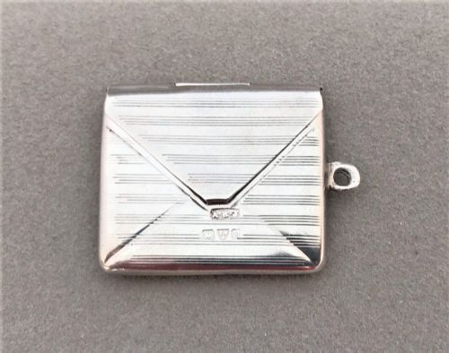 A Charming Chester Silver Stamp Envelope