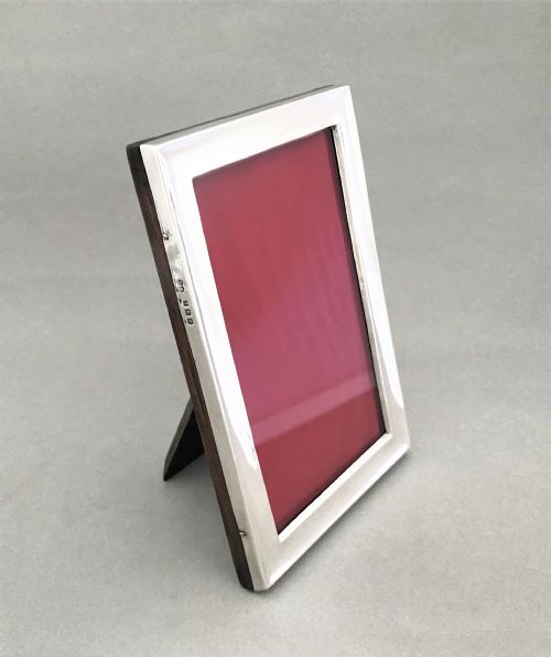 A Handsome George V Silver Photo Frame