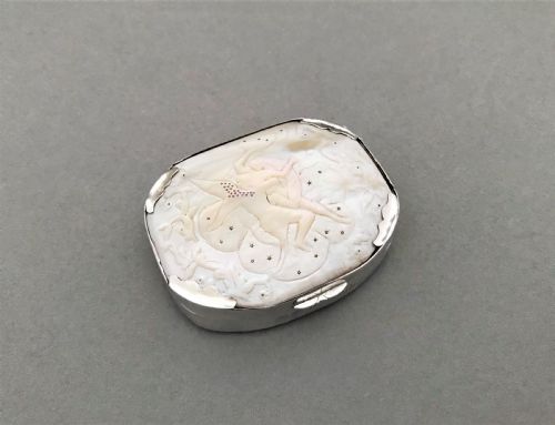 A Fabulous George II Silver Mounted Snuff Box