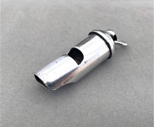A Handsome and Substantial Silver Whistle
