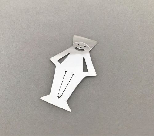 fig 1. A rare Chester silver novelty bookmark