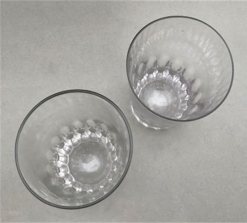 fig 1. A Good Victorian Pair Of Pint Beer Glasses