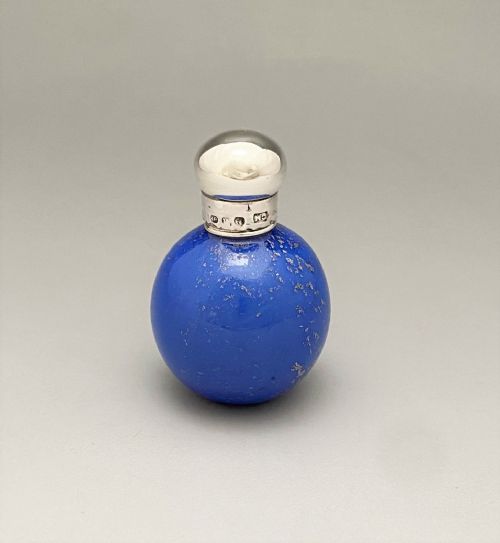 A Superb Silver Mounted Victorian Scent Bottle