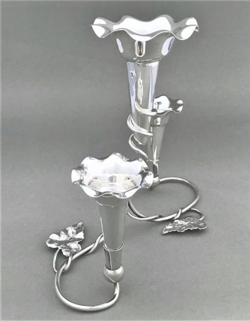 fig 1. A Gorgeous Victorian Silver Plated Epergne Centrepiece