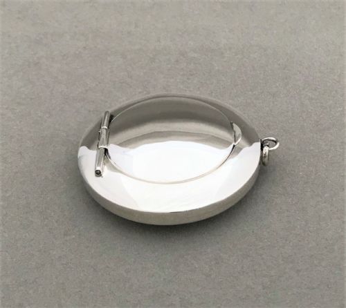 fig 1. A Lovely Silver Pendant Pill Box