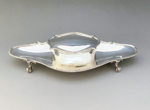 A Superb Edwardian Silver Jewel Box and Trinket Tray