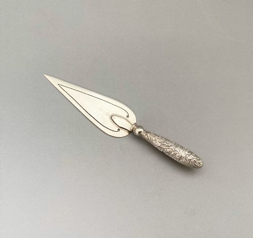 A Lovely Edwardian All Silver Bookmark