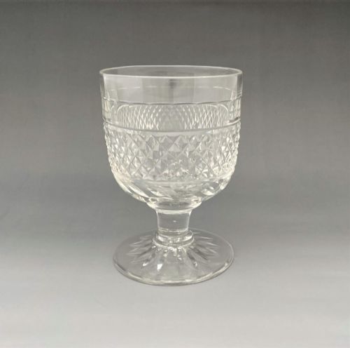 fig 1. A Superb Georgian Revival Cut Glass Rummer