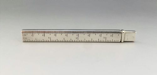 A Rare Swedish Silver Measure/needle Case