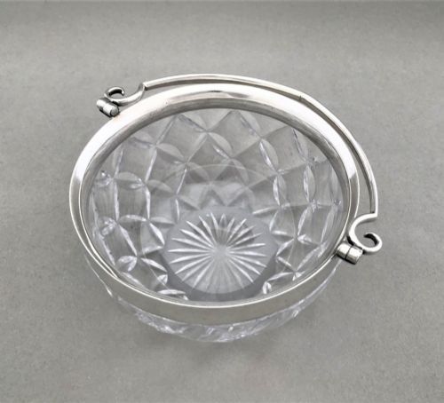 fig 1. A delightful Victorian Silver Mounted Basket