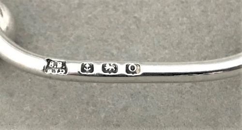 fig 1. A Handsome George VI Silver Toast Rack