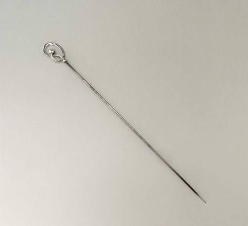 fig 1. A Gorgeous Charles Horner Edwardian Silver Hatpin