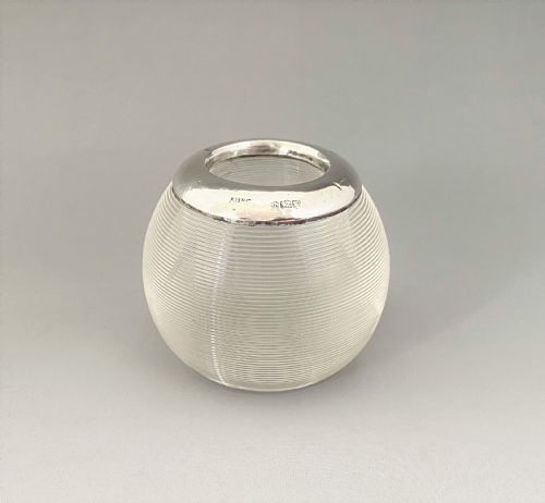A Fine Edwardian Silver Mounted Match Striker