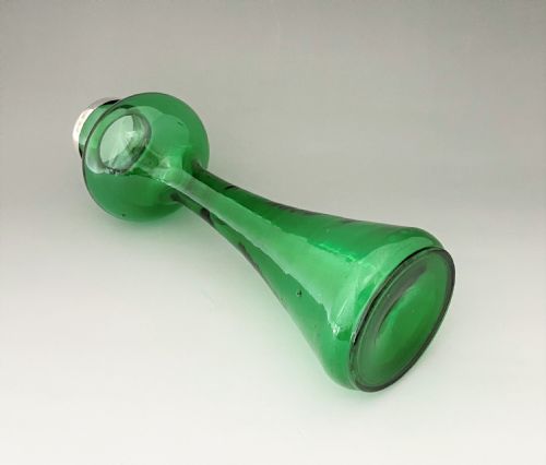 fig 1. A gorgeous Edwardian silver mounted stem vase