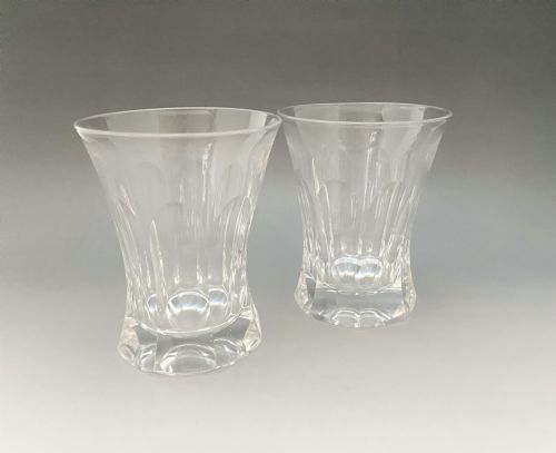 A Handsome Pair of Mid Victorian Whisky Tumblers
