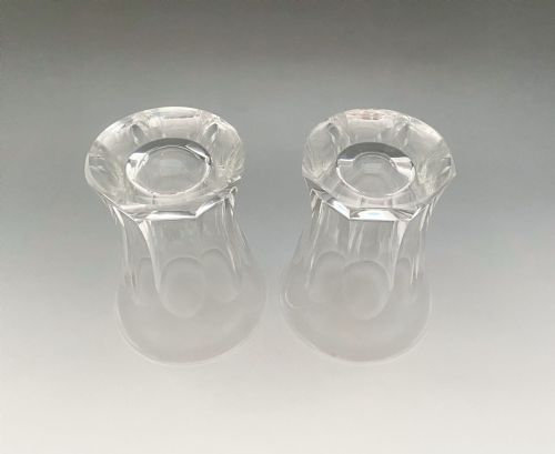 fig 1. A Handsome Pair Of Mid Victorian Whisky Tumblers