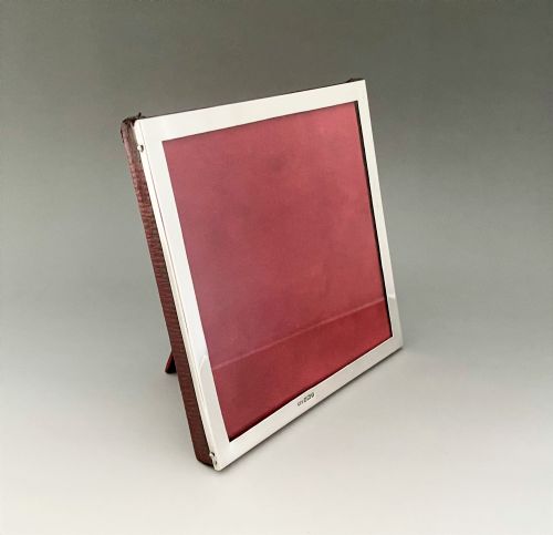 A Good Edwardian Silver Photo Frame