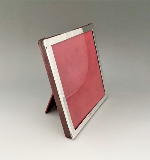 fig 1. A Good Edwardian Silver Photo Frame