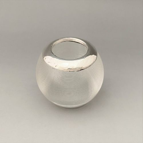 A Handsome Edwardian Silver Mounted Match Striker