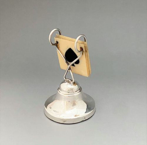 fig 1. A desirable George V silver trump marker
