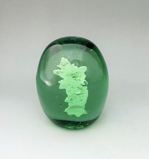 fig 1. A rare Victorian glass dump with sulphide