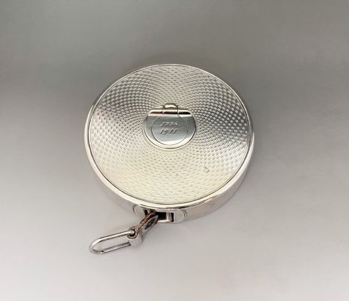 An Exceptional Silver Cased Edwardian Tape Measure, with Spencer Family Provenance