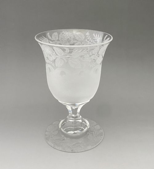 A Gorgeous Victorian Etched Rummer
